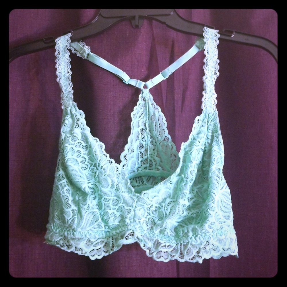 Teal bandeau Top